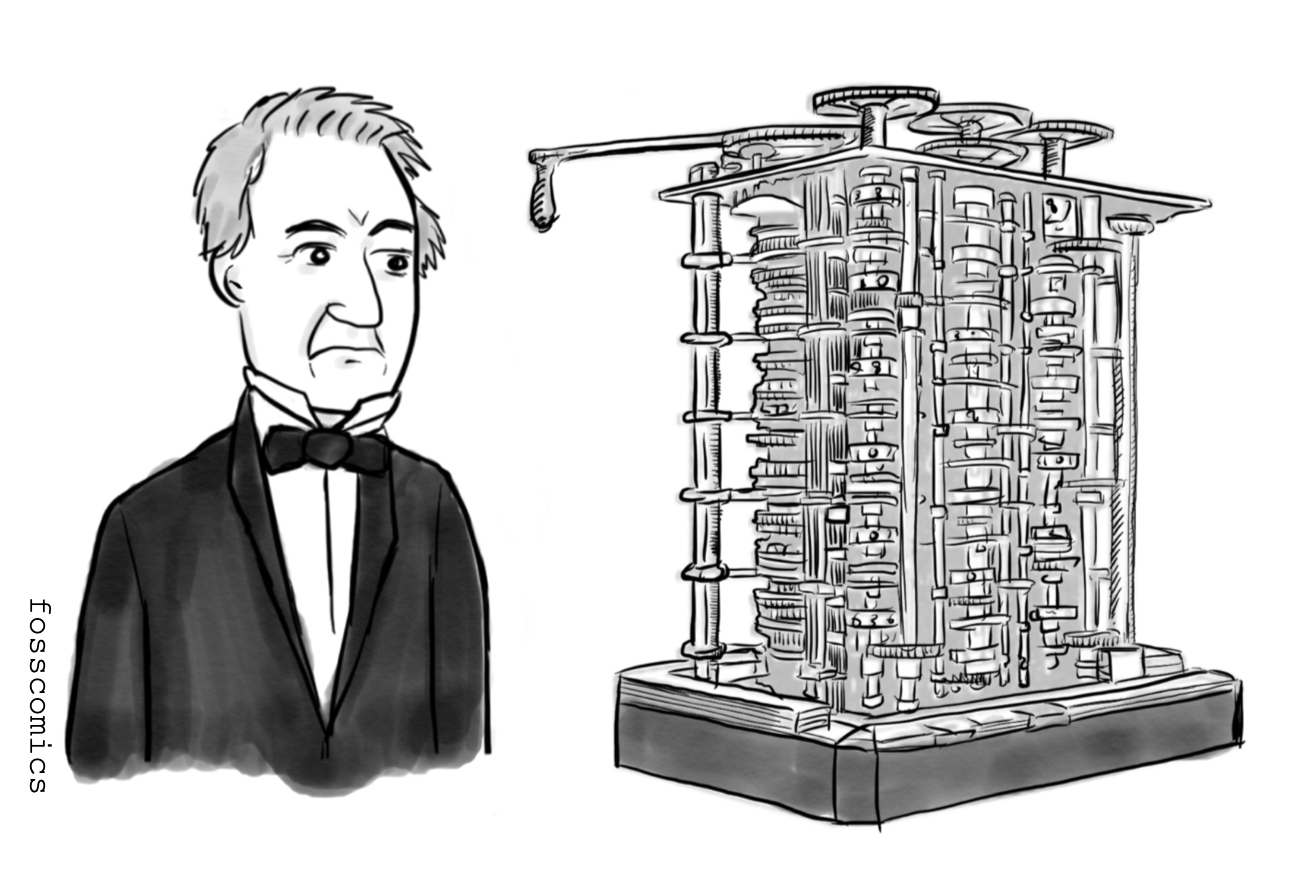 Charles Babbage and his difference engine