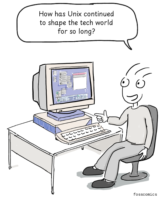 A seated presenter points to a Sun SPARCstation displaying a graphical desktop.
